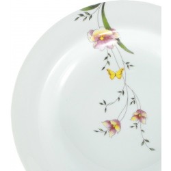 Prato 23,5cm Avulso Fundo Carmem Porcelana Schmidt